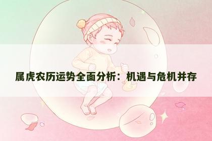 属虎农历运势全面分析：机遇与危机并存