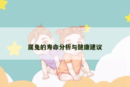 属兔的寿命分析与健康建议