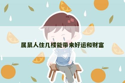 属鼠人住几楼能带来好运和财富