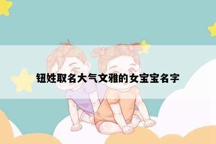 钮姓取名大气文雅的女宝宝名字